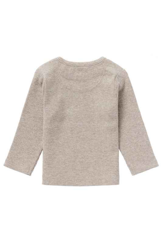 Noppies Longsleeve Natal - Taupe Melange