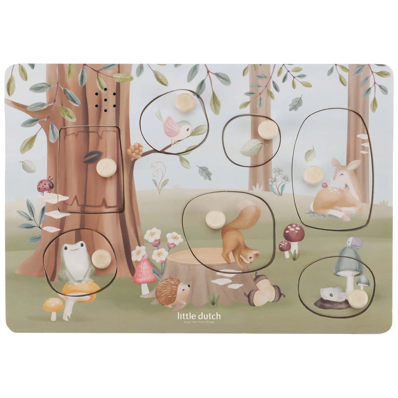 Geluidenpuzzel - Forest Friends