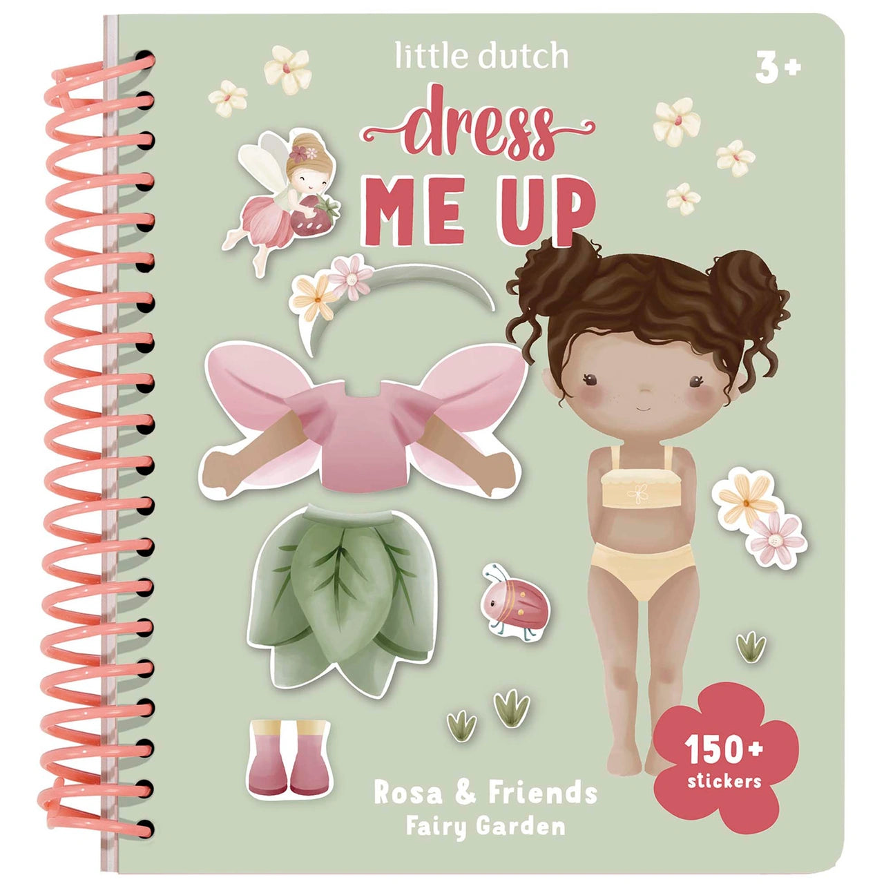 Little Dutch Aankleed- en stickerboek - Fairy Garden