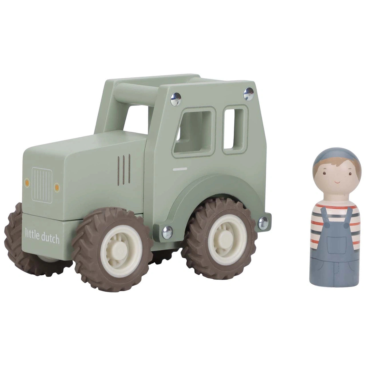 Houten tractor