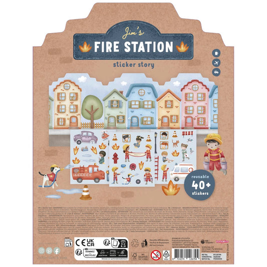 Herbruikbare Stickers - Jim