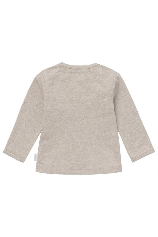 Noppies Longsleeve Hester - taupe melange