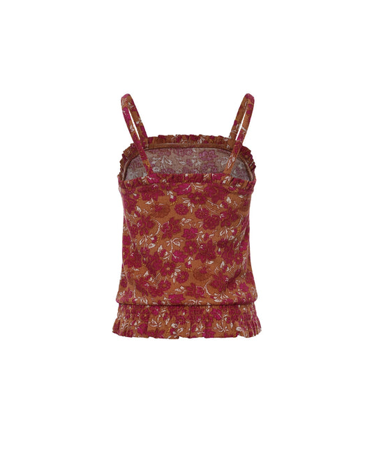 Looxs top - summer flowers