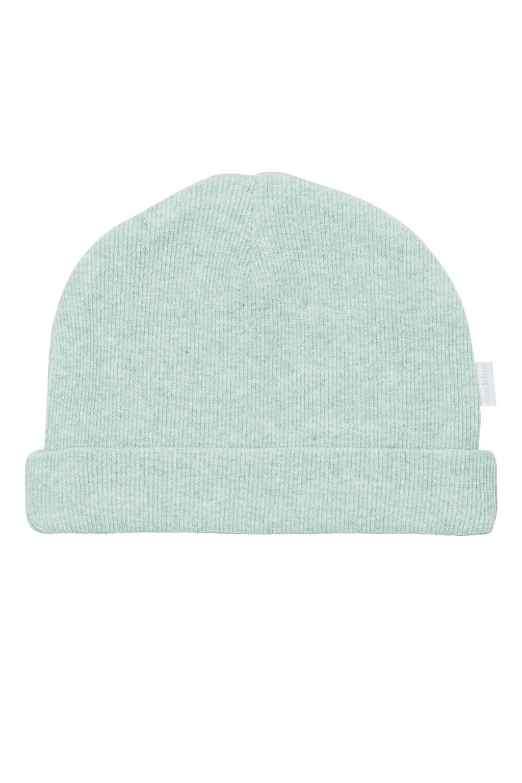 Noppies Muts Nevel - grey mint