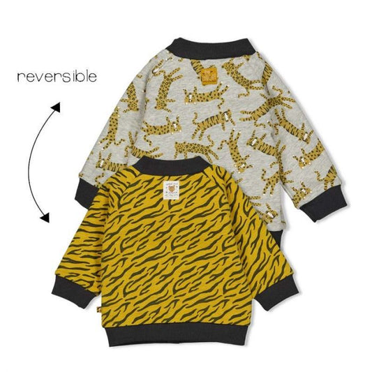 Feetje reversibel jasje - go wild