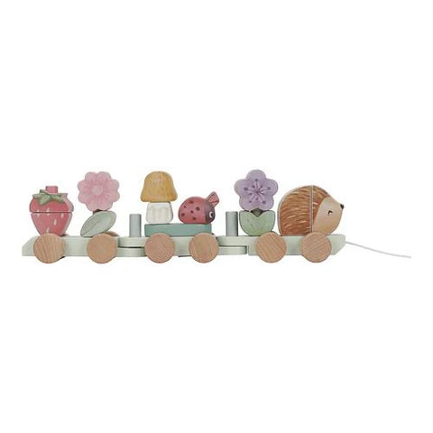 Houten Blokkentrein  - Fairy Garden
