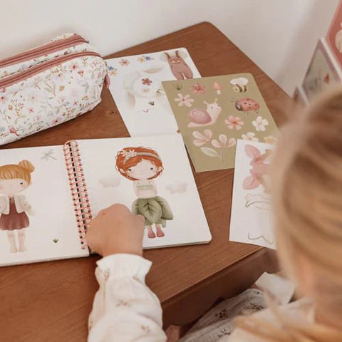 Little Dutch Aankleed- en stickerboek - Fairy Garden