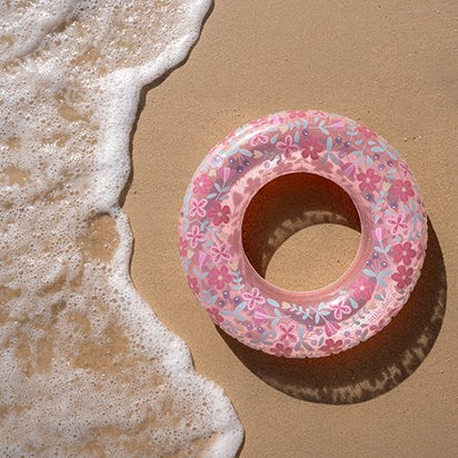 Zwemring 50 cm - Pink Flowers