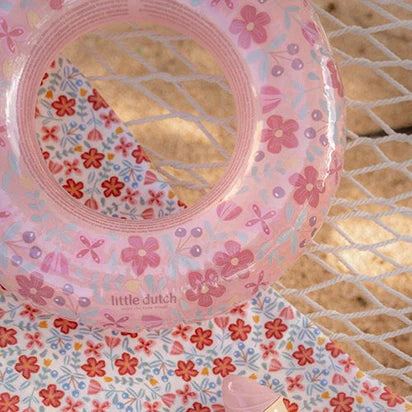 Zwemring 50 cm - Pink Flowers