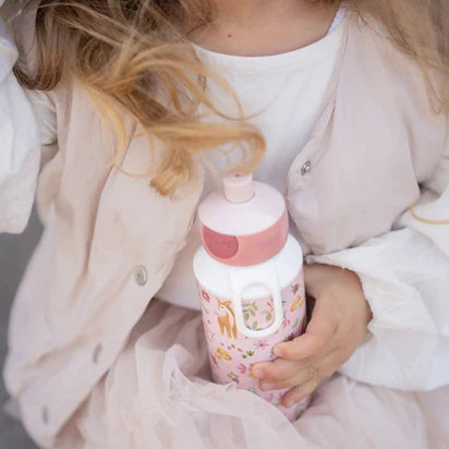 Drinkfles pop-up 400 ml - Fairy Garden