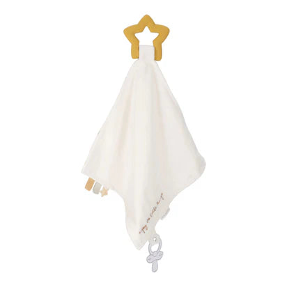 Knuffeldoekje met bijtring - Newborn Naturals