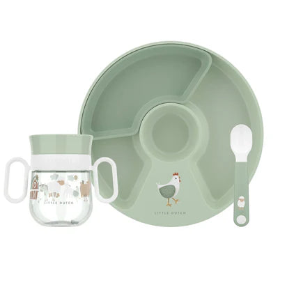 Babyservies 3-Delig - Little Farm