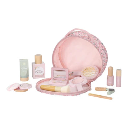 Houten make-up set
