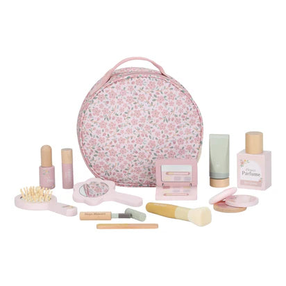 Houten make-up set