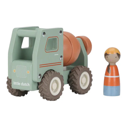 Houten cementwagen