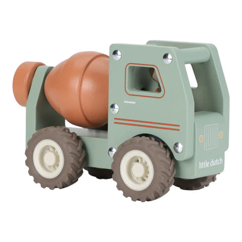 Houten cementwagen