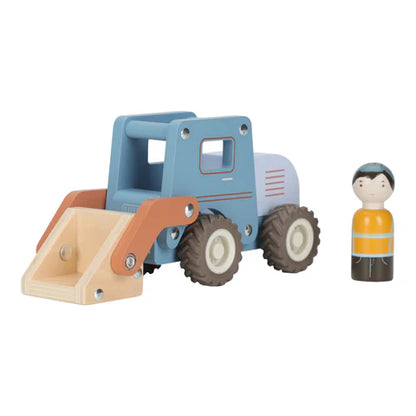 Houten bulldozer