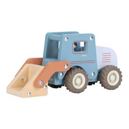 Houten bulldozer