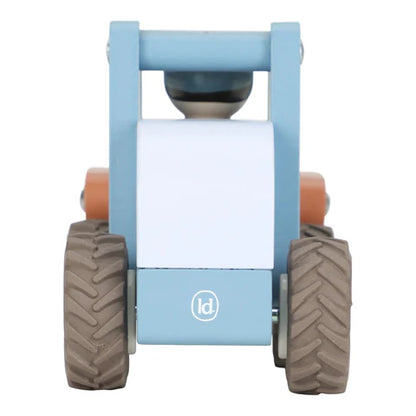 Houten bulldozer