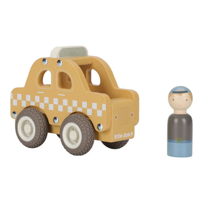 Houten taxi