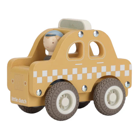 Houten taxi
