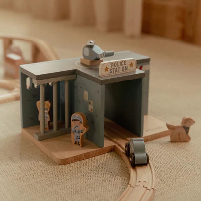 Houten politiebureau