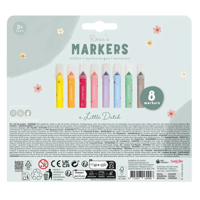 Viltstiften - Meerkleurig - Rosa