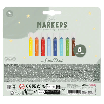 Viltstiften - Meerkleurig - Jim