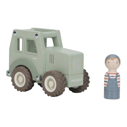 Houten tractor