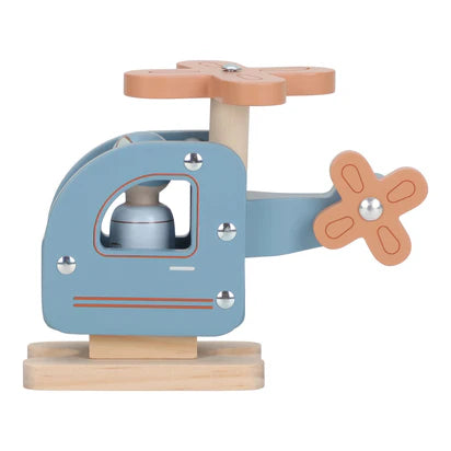 Houten helikopter