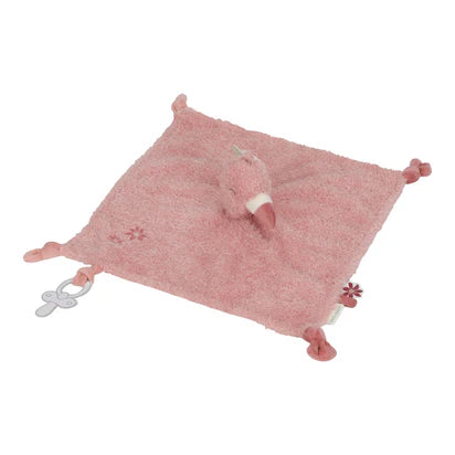 Knuffeldoekje Flamingo - Safari