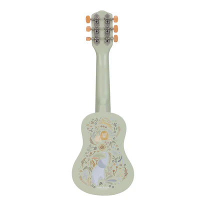 Houten gitaar - Groen - Safari