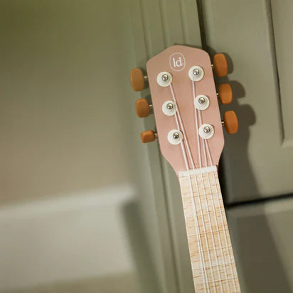 Houten gitaar Roze - Safari