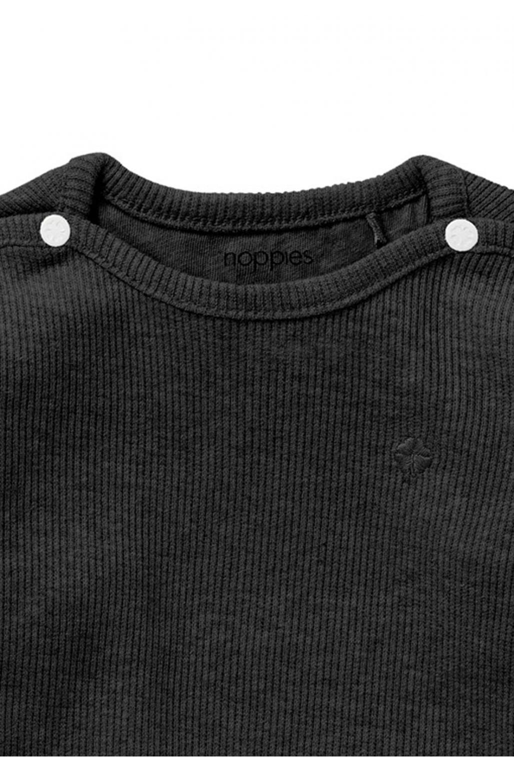 Noppies Longsleeve Natal - Dark grey melange