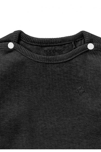 Noppies Longsleeve Natal - Dark grey melange