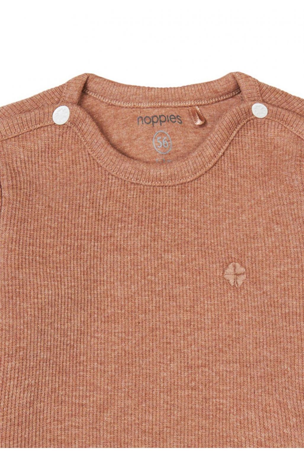 Noppies Longsleeve Natal - Cafe Au Lait Melange