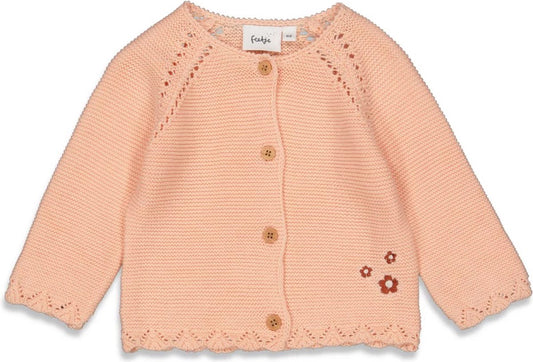 Feetje - Vestje Gebreid Koraal - Howdy Honey