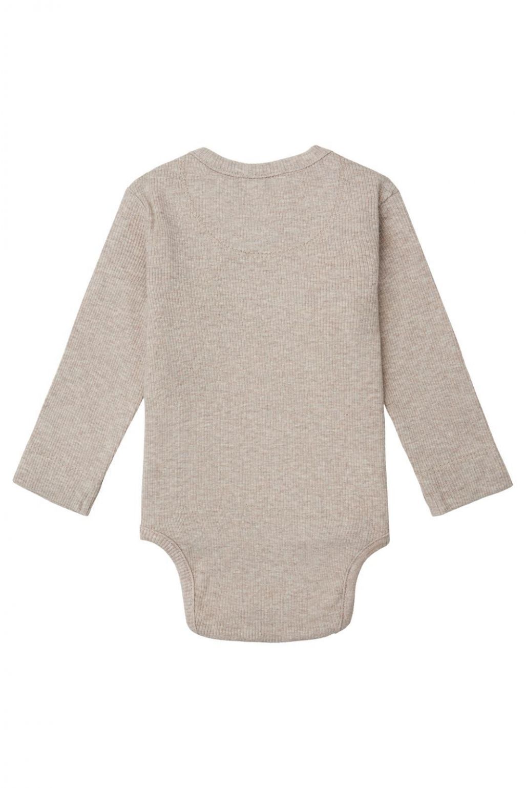 Noppies Romper Nino - Taupe Melange