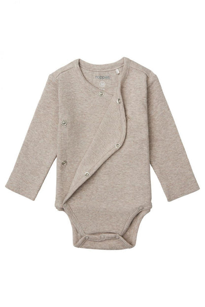 Noppies Romper Nino - Taupe Melange