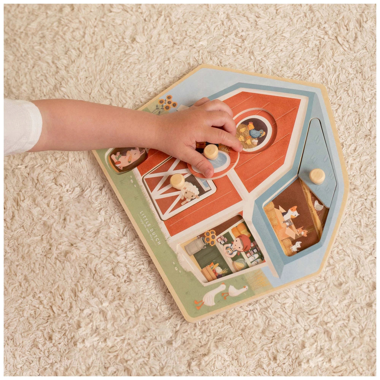 Houten puzzel - Little Farm