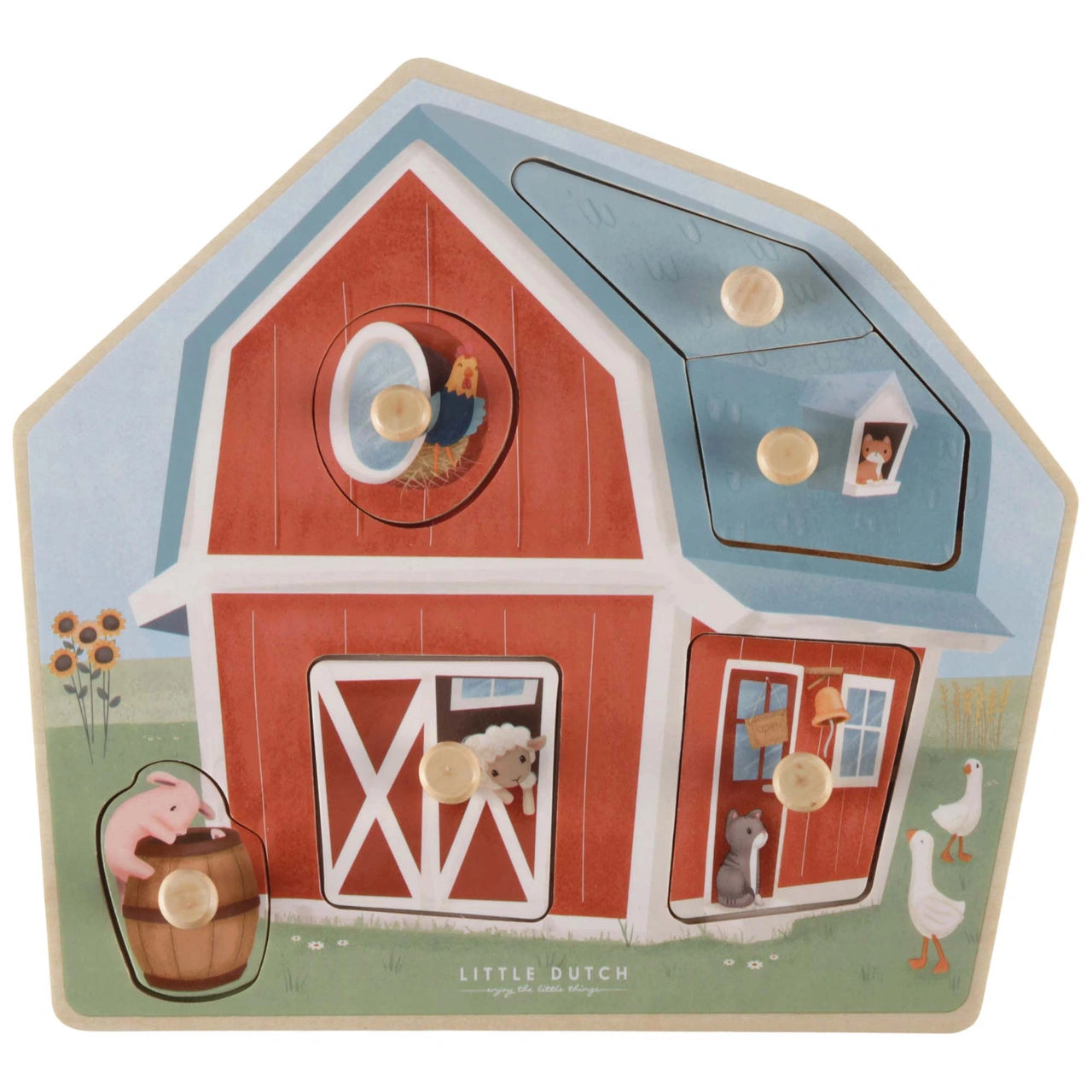 Houten puzzel - Little Farm