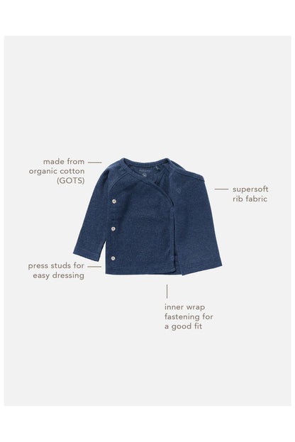Longsleeve Nanyuki - Navy Melange