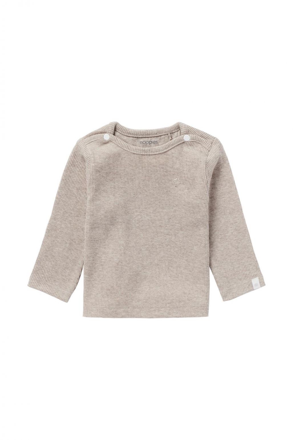 Noppies Longsleeve Natal - Taupe Melange