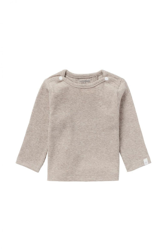 Noppies Longsleeve Natal - Taupe Melange
