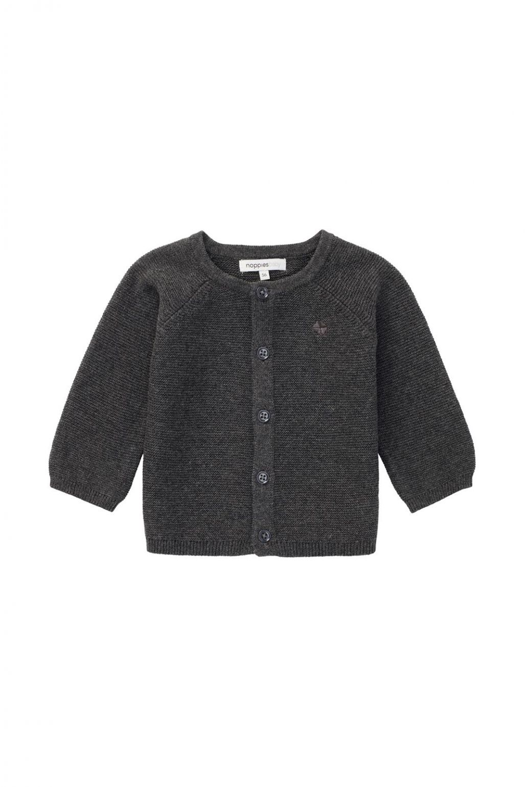 Noppies knit Vest Naga - Dark grey melange