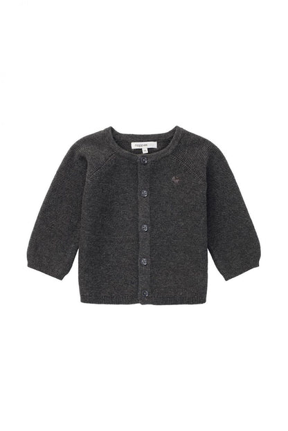 Noppies knit Vest Naga - Dark grey melange