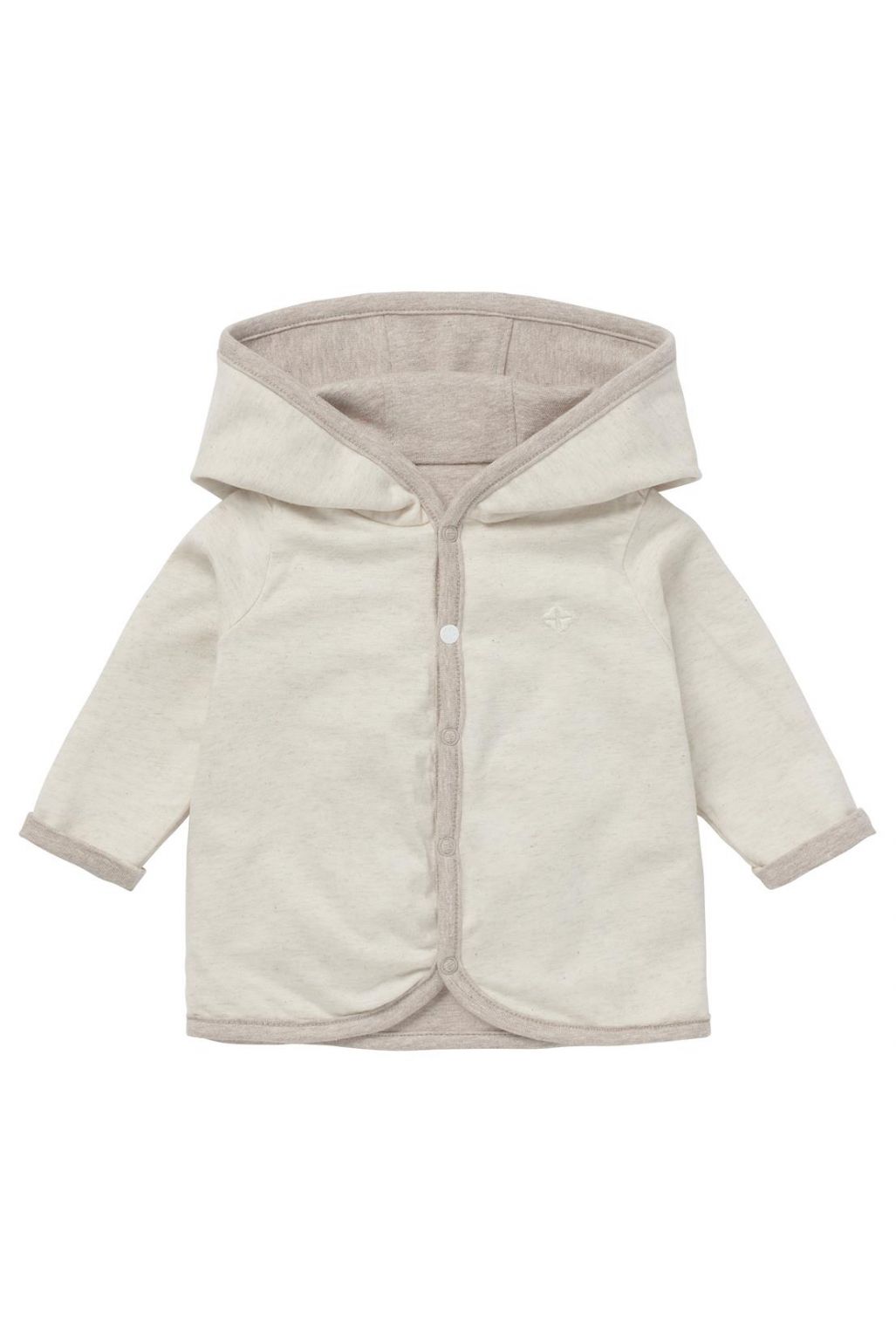 Noppies Vest Bonny - Reversible - Taupe Melange