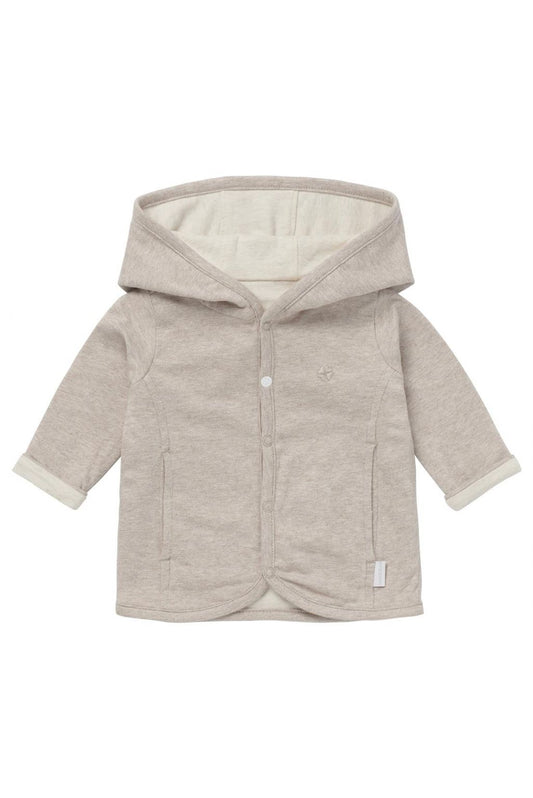 Noppies Vest Bonny - Reversible - Taupe Melange