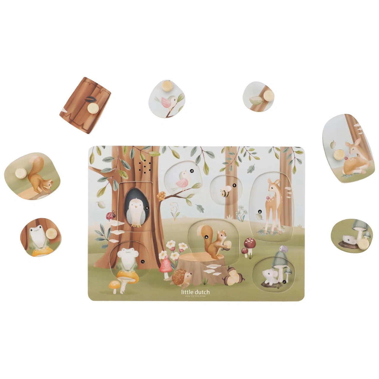 Geluidenpuzzel - Forest Friends