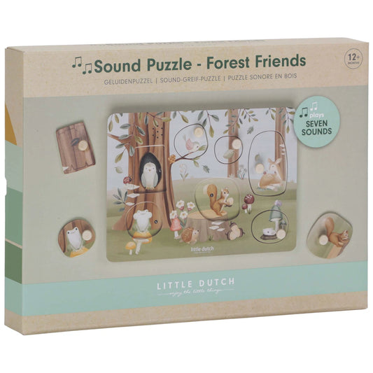 Geluidenpuzzel - Forest Friends